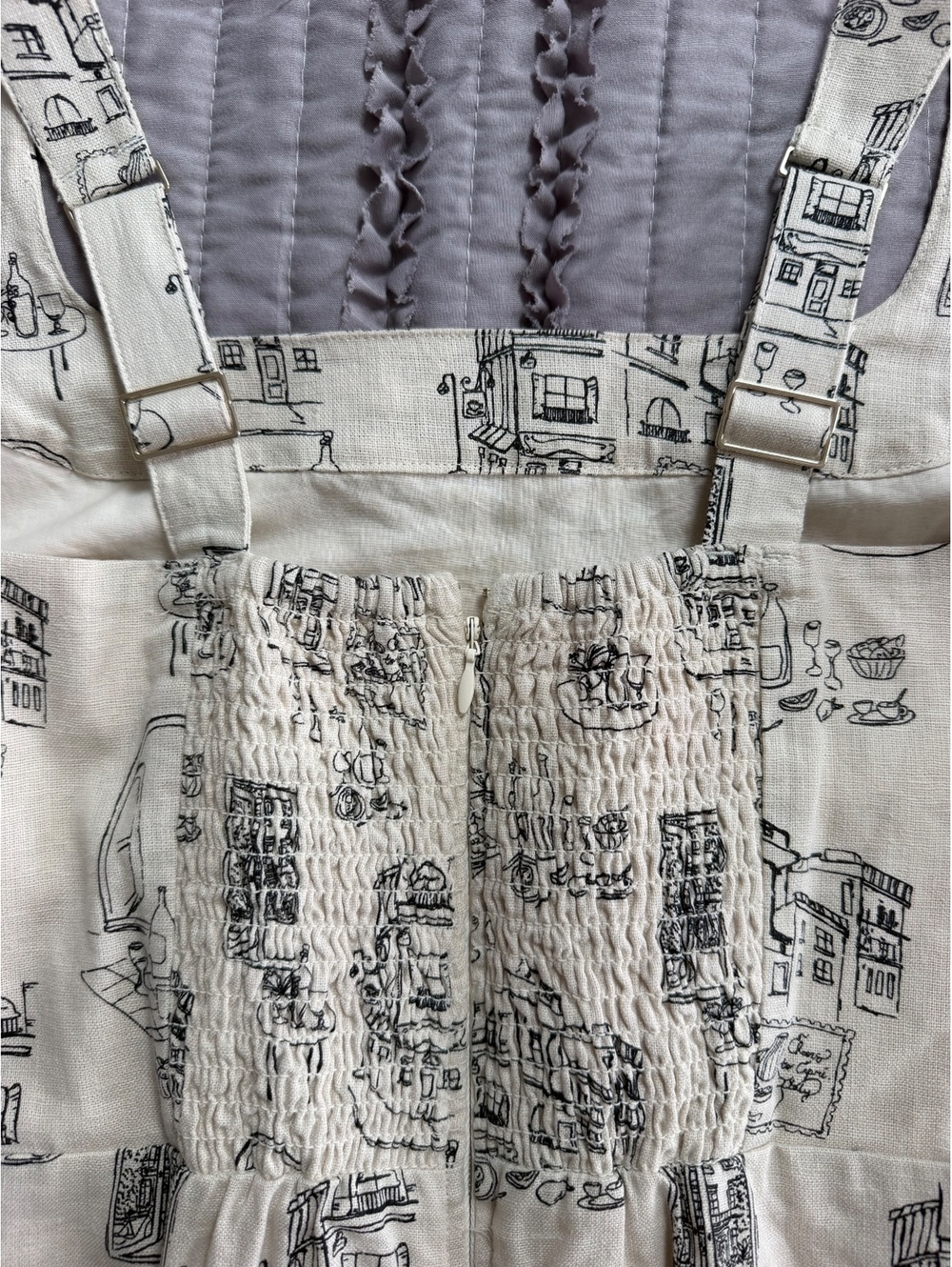 Abercrombie & Fitch Mini Linen Dress - Picture 5 of 5